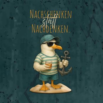 Nachschenken statt Nachdenken